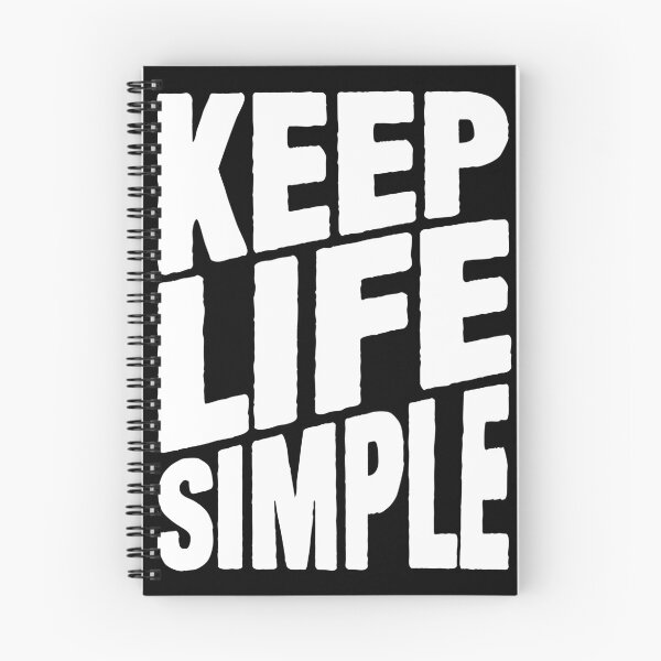 Item preview, Keep Life Simple designed and sold by plushism.