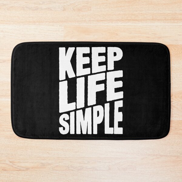 Item preview, Keep Life Simple designed and sold by plushism.