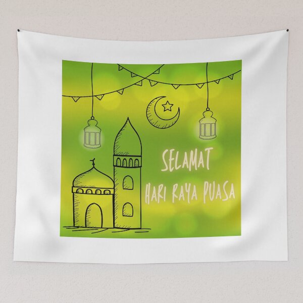 Item preview, Hari Raya Puasa! - Holiday greetings designed and sold by ThousandAutumns.