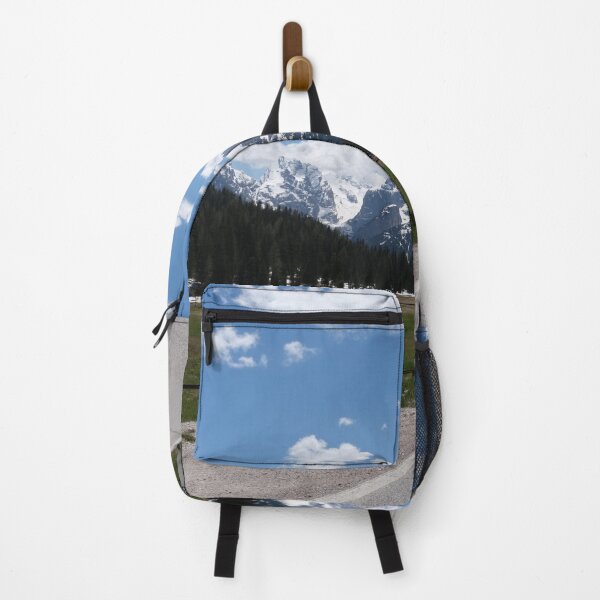 Item preview, A shot on the move from the windshield of an electric car with italian snow-covered alps mountains in front of it. Sunny spring day. POV first person view shot on a mountain road. No people. designed and sold by Maurizio Fabbroni.