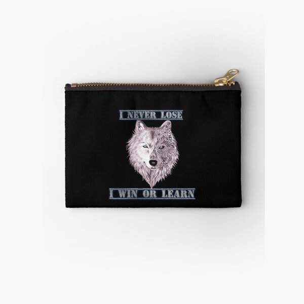 Item preview, the wolf never lose, win or learn T-Shirt designed and sold by Arts-empire.