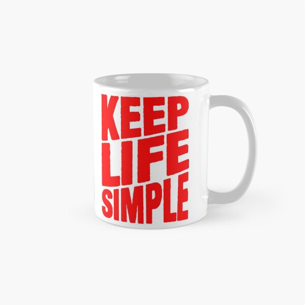 Item preview, Keep Life Simple designed and sold by plushism.