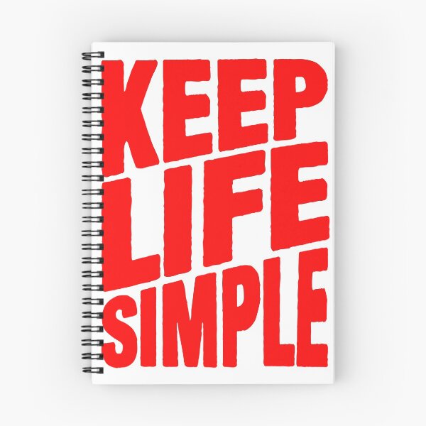 Item preview, Keep Life Simple designed and sold by plushism.