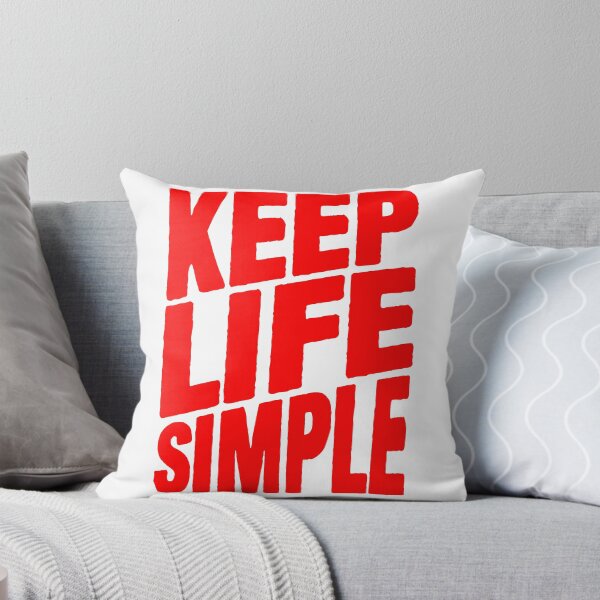 Item preview, Keep Life Simple designed and sold by plushism.