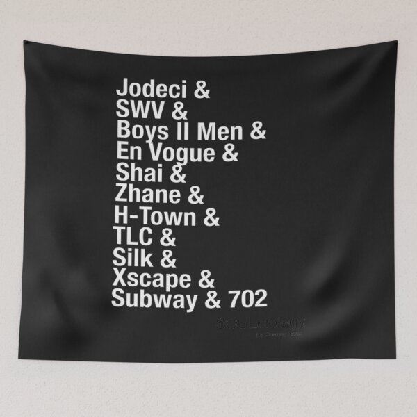 Item preview, Music T-Shirt90s R&B Legends designed and sold by AirlieLeay.