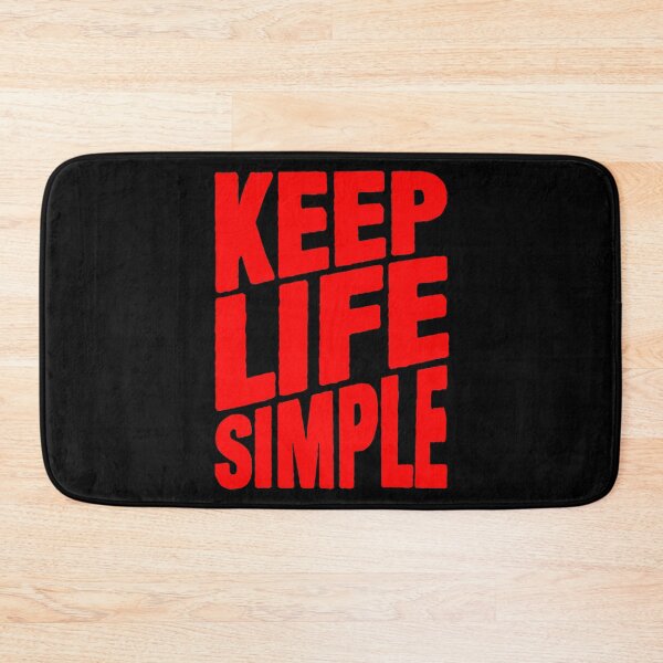 Item preview, Keep Life Simple designed and sold by plushism.