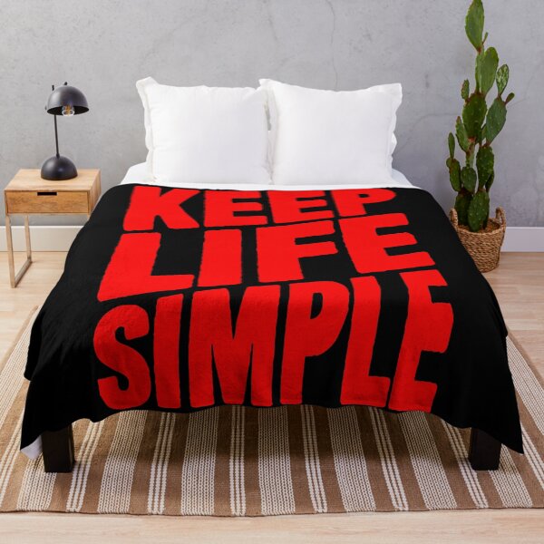 Item preview, Keep Life Simple designed and sold by plushism.