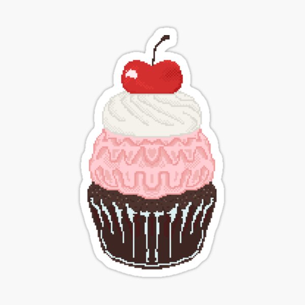 Pixel Cupcake Gifts Merchandise Redbubble