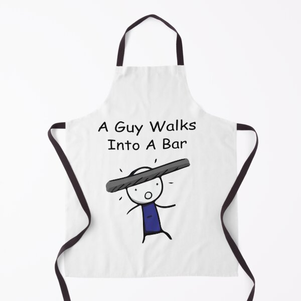 Item preview, A Guy Walks Into A Bar designed and sold by Azhastor.