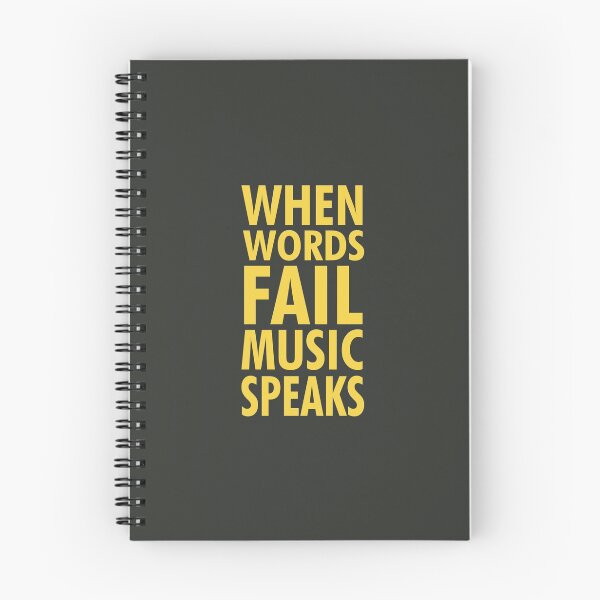 Item preview, When Words Fail Music Speaks designed and sold by PabloPatterns.