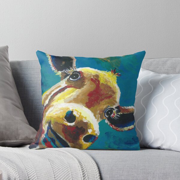 Item preview, Cow Art, Cow Print 'Gertrude' designed and sold by leekellerart.