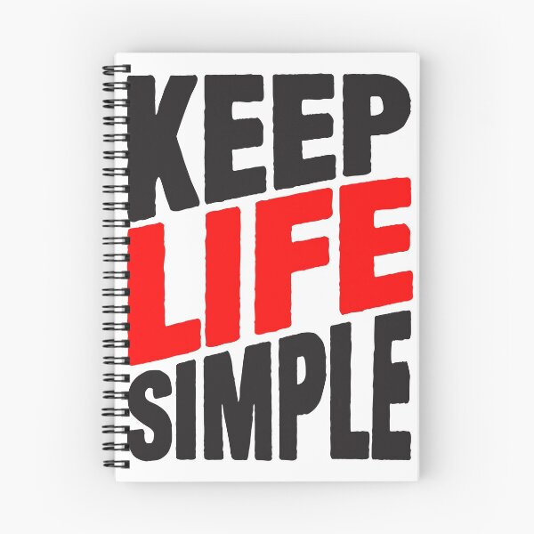 Item preview, Keep Life Simple designed and sold by plushism.