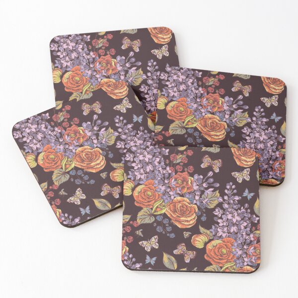 Item preview, Roses and lilac in bloom designed and sold by GoolPictures.