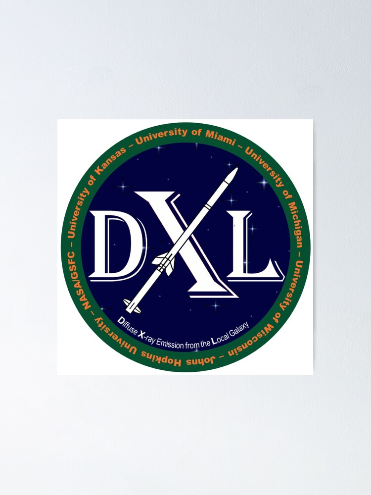 "Diffuse Xray emission from the Local galaxy (DXL) Mission Logo