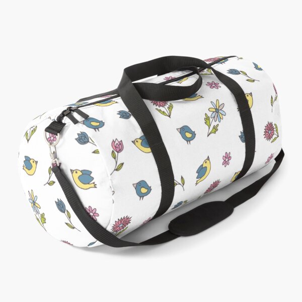 Item preview, Birds and flowers. Simple cute pattern designed and sold by lenoleum.