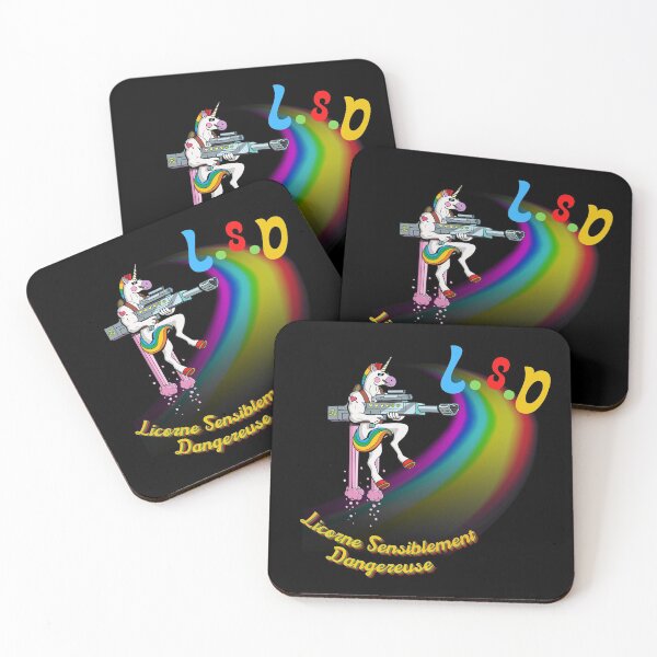 Item preview, LSD Sensibly Dangerous Unicorn designed and sold by catoo666.