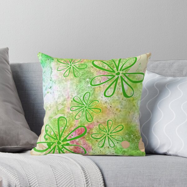 Item preview, Dreamy Botanical Abstract Design, nr 3,Graphic Psychedelic Abstract Art, Inspired by Nature-floral abstract art designed and sold by Adri Barnard.