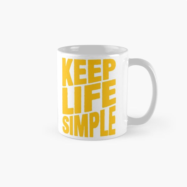 Item preview, Keep Life Simple designed and sold by plushism.
