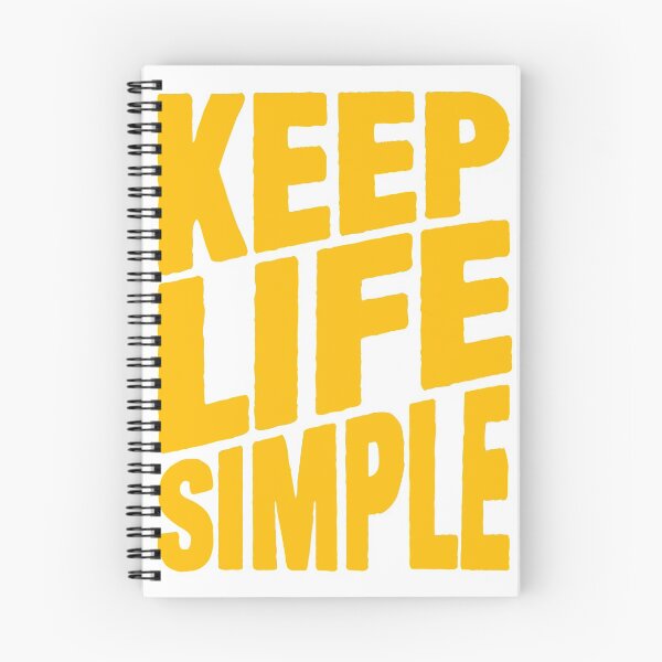 Item preview, Keep Life Simple designed and sold by plushism.