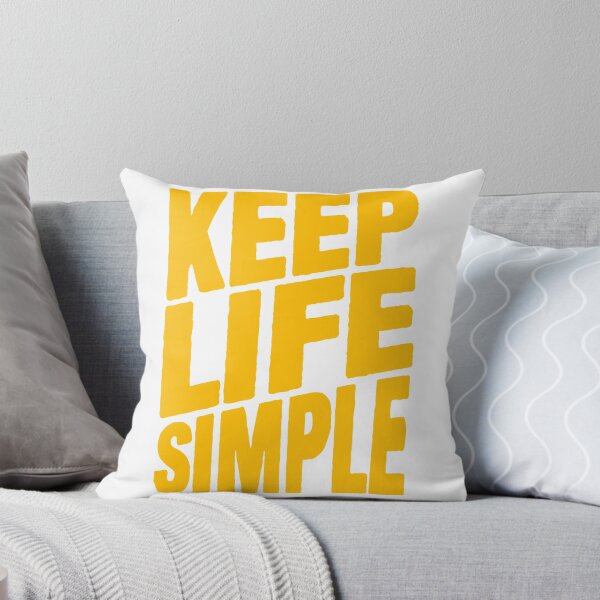 Item preview, Keep Life Simple designed and sold by plushism.