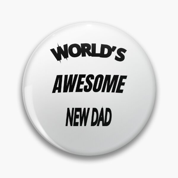 Item preview, World's Awesome New Dad designed and sold by WowAllinOne.
