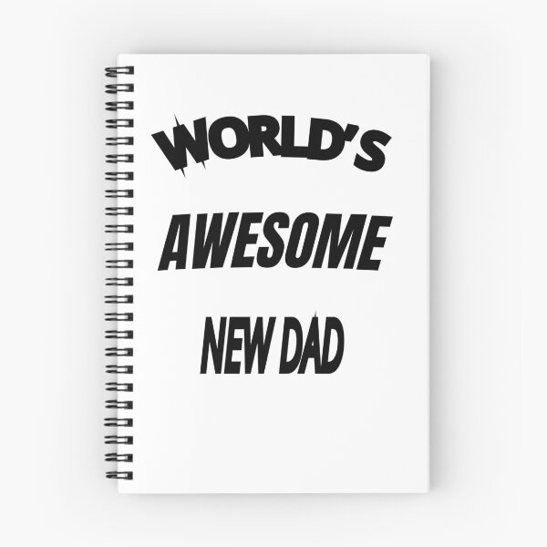 Item preview, World's Awesome New Dad designed and sold by WowAllinOne.