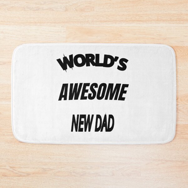 Item preview, World's Awesome New Dad designed and sold by WowAllinOne.