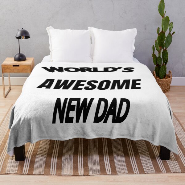 Item preview, World's Awesome New Dad designed and sold by WowAllinOne.