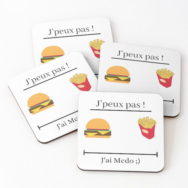 Aperçu de l'œuvre J'peux pas j'ai McDo ! créée et vendue par ArthurBZH.