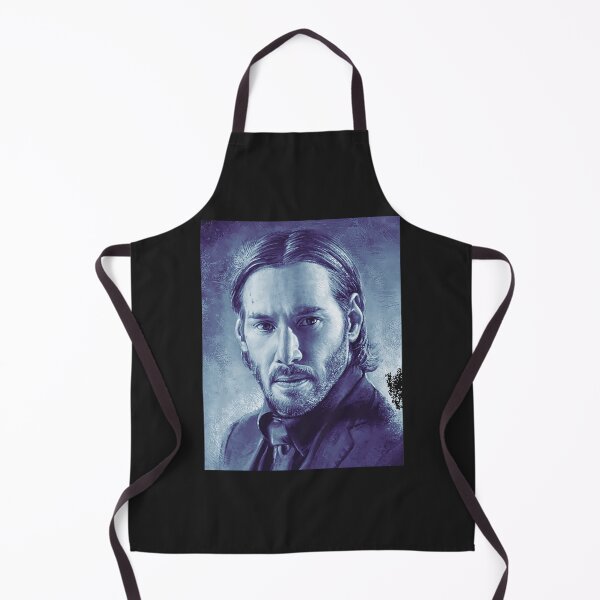 Aperçu de l'œuvre T-shirt d'art de portraitJohn Wick Painterly Portrait créée et vendue par AirlieLeay.