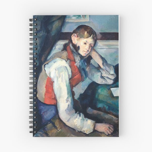 Item preview, Paul Cézanne - Boy in a Red Vest (Le Garçon au gilet rouge) 1890 designed and sold by HistoryRestored.