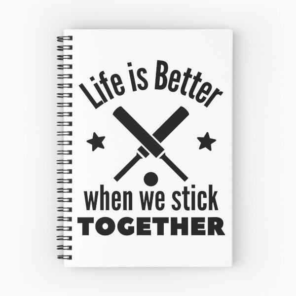Item preview, Cricket: Life is better when we stick together designed and sold by TheGreenGoat.