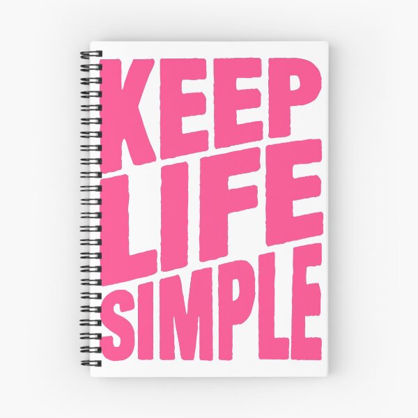 Item preview, Keep Life Simple designed and sold by plushism.