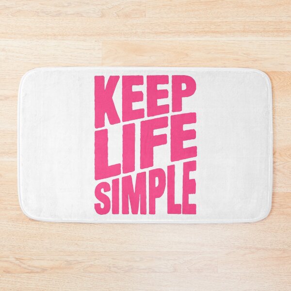 Item preview, Keep Life Simple designed and sold by plushism.