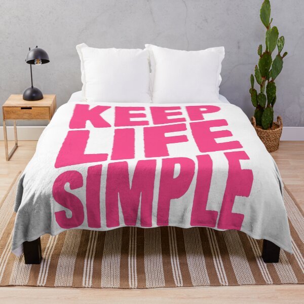 Item preview, Keep Life Simple designed and sold by plushism.