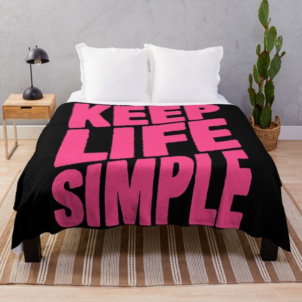 Item preview, Keep Life Simple designed and sold by plushism.