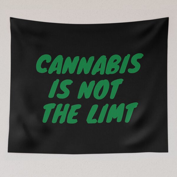Item preview, Cannabis Is Not The Limit. Smart Successful Stoner. Weed Memes designed and sold by AlfaEcho.