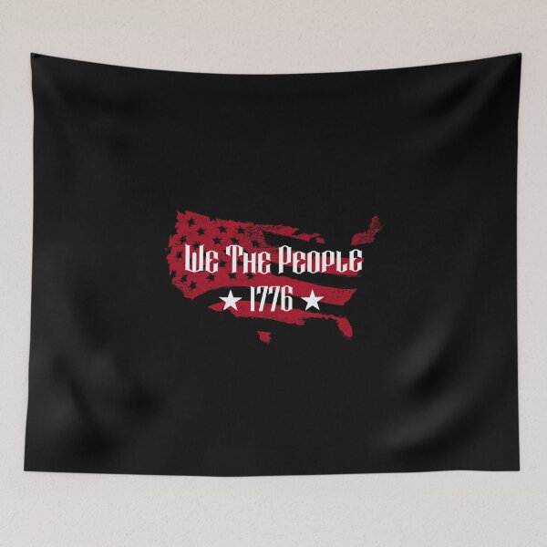 Item preview, 1776 We The People Patriotic American Flag T-Shirt designed and sold by colortrends.
