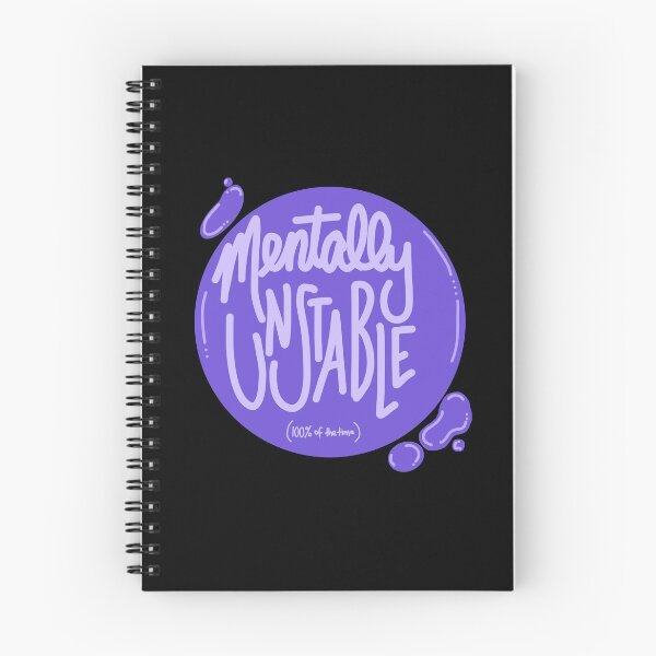 Item preview, Mentally Unstable  designed and sold by MoonbeamPhoto.