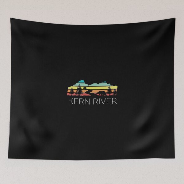 Item preview, Kern River California Sequoia Forest Kernville Retro Camping designed and sold by oltonomer8.