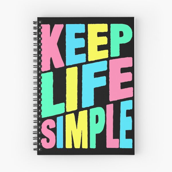 Item preview, Keep Life Simple designed and sold by plushism.