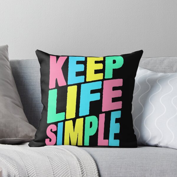Item preview, Keep Life Simple designed and sold by plushism.