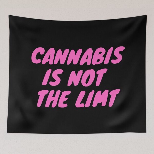 Item preview, Cannabis Is Not The Limit. Smart Successful Stoner. Weed Memes   designed and sold by AlfaEcho.