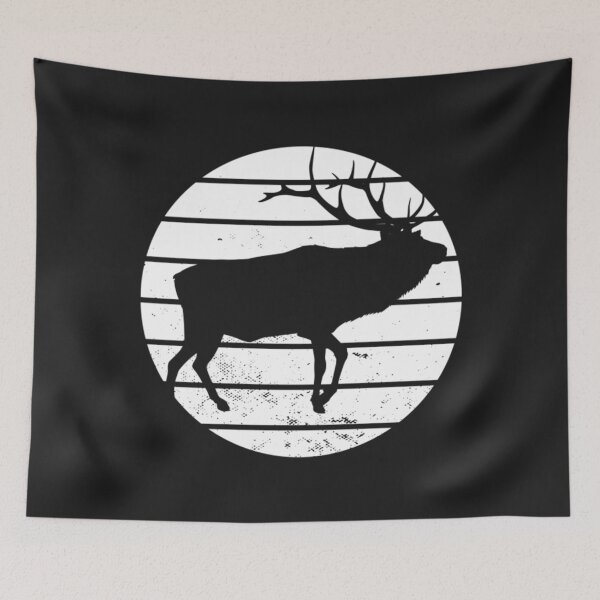 Artikelvorschau, Retro Wildlife Deer Bull T-ShirtRetro Wildlife Deer Bull entworfen und verkauft von AirlieLeay.