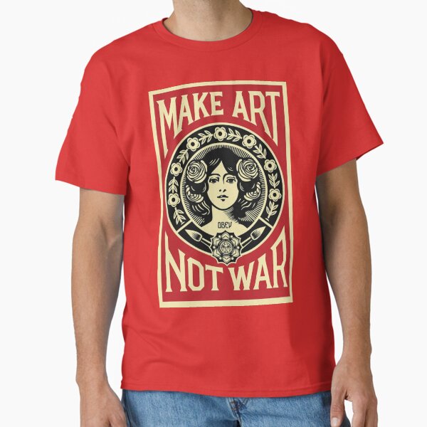 Item preview, Make art not war designed and sold by ProArt55.