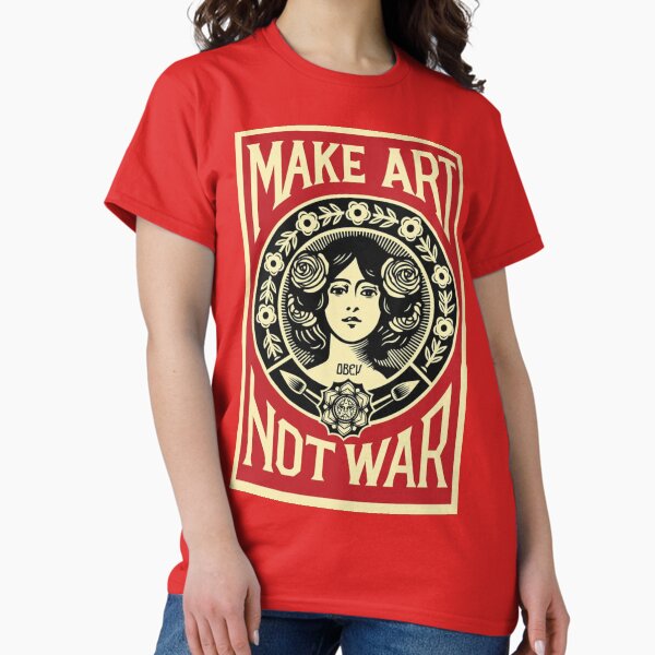 Item preview, Make art not war designed and sold by ProArt55.