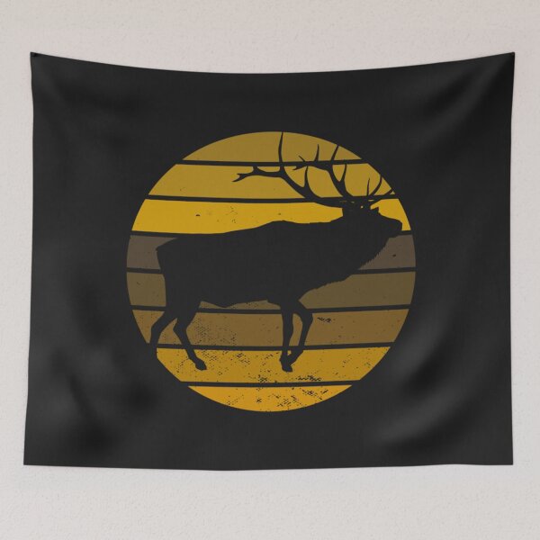 Artikelvorschau, Retro Wildlife Deer Bull T-ShirtRetro Wildlife Deer Bull entworfen und verkauft von AirlieLeay.