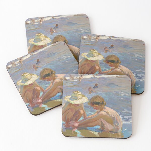 Item preview, Joaquín Sorolla - The Wounded Foot (1909) designed and sold by HistoryRestored.
