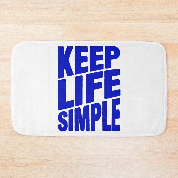 Item preview, Keep Life Simple designed and sold by plushism.