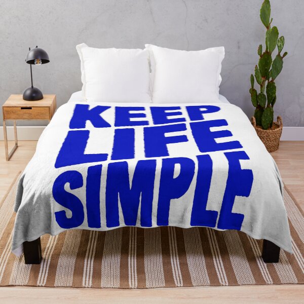 Item preview, Keep Life Simple designed and sold by plushism.